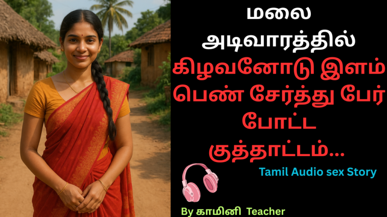 மலை அடிவாரத்தில்-கிழவனோடு இளம் பெண் சேர்த்து 3 பேர்போட்ட குத்தாட்டம்.tamil audio sex story